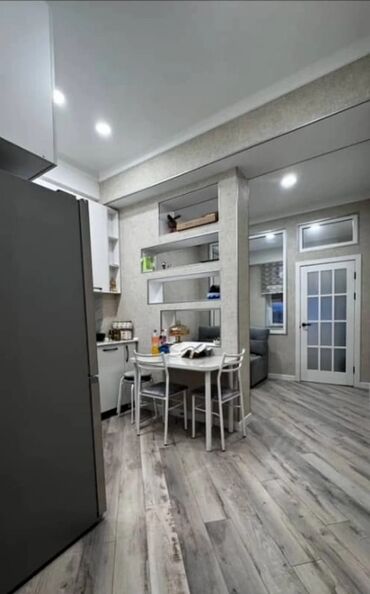 ипотека квартира в оше 2023: 2 бөлмө, 36 кв. м, Жеке план, 4 кабат, Дизайнердик ремонт