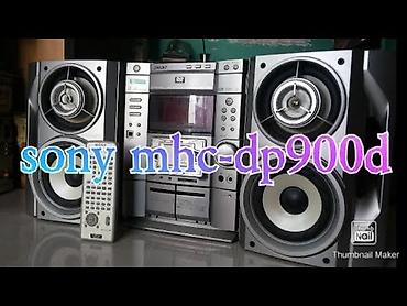 sony ses sistemi: Sony MHC-DP900D mini hi-fi sistemi - Güclü 2 yol/3 zolaqlı akustika — 1