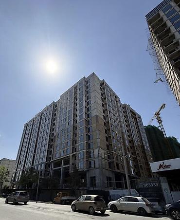 цо чайка: 2 комнаты, 66 м², Улан-2 мкр Элитка, 13 этаж, ПСО (под самоотделку) — 1
