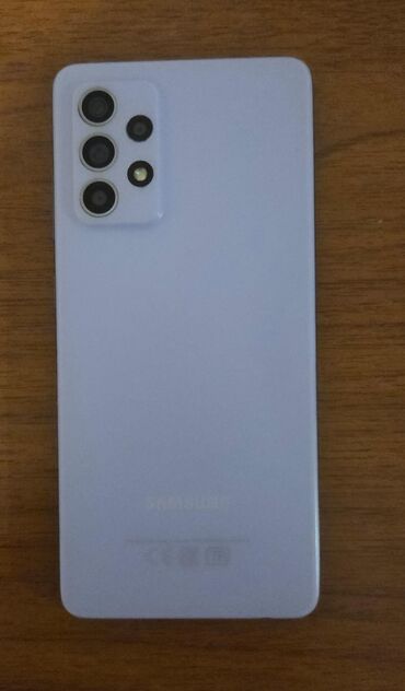 Samsung: Samsung Galaxy A52, 128 GB, rəng - Bənövşəyi, Sənədlərlə
