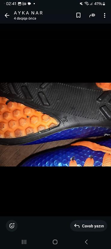 buts nike: Uşaq üçün futbol butsaları dəsti - Model: Nike Mercurial üslubunda — 10