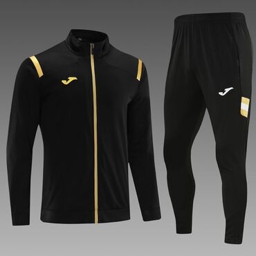 sport geyimleri: Спортивный костюм Joma, M (EU 38), L (EU 40), цвет - Черный