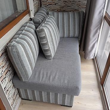 Двуспальные кровати: Двуспальная кровать с мягким изголовьем + кухонный гарнитур с рабочей — 11