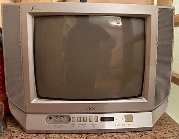 kohnə tv: Retro TV və VHS video pleyer dəsti • JVC “F series” kineskop TV - — 1