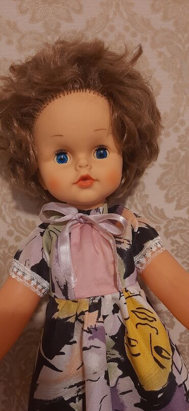 ростовая кукла: Продаю куклу СССР. 80 х годов. В отличном состоянии. 63 см, глазки
