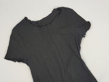 sweterkowa bluzki z krótkim rękawem: Shein, Bluzka damska, rozmiar M