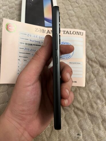 Samsung: Samsung Galaxy A34 5G, rəng - Qara, Zəmanət — 9