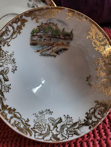 Stare vaze i dekor: Set nov iz 60,70ih. god.,rucni rad HB Hassenpflug Austrija,Bec — 6