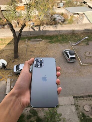 бу макбук бишкек: IPhone 12 Pro, Колдонулган, 128 ГБ, Графит, 83 %