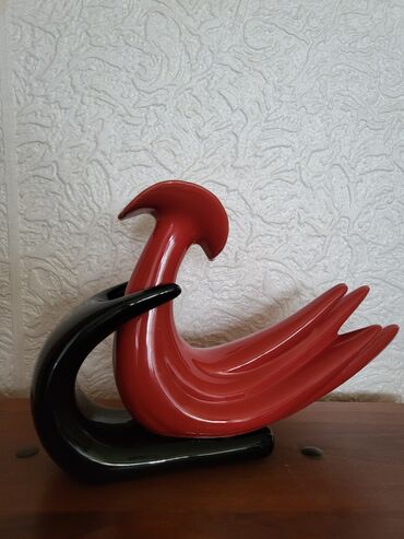 Ostali kućni dekor: Vaza nova umetnicka,vintaz,rucni rad. Visina. 21cm — 12