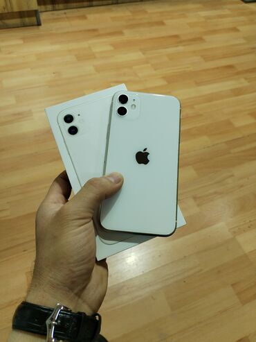 iphone 11 ucuz qiymete: IPhone 11, 128 ГБ, White Titanium, Face ID