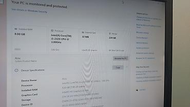 ipad pro 11 m2: Masaüstü kompüter dəsti Tərkib: - Sistem bloku: Intel Core i5-2320 — 2