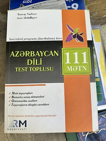 Tədris ədəbiyyatı: DİM və nəşriyyatların abituriyentlər üçün dərs vəsaitləri paketi — 3
