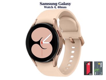 samsung watch 4 qiymeti: Smart saat, Samsung, Sensor ekran, rəng - Narıncı