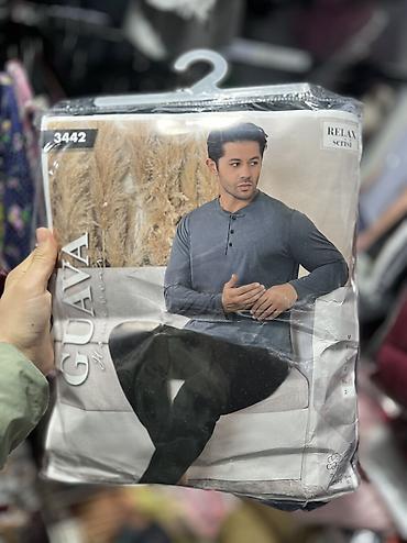 Носки и белье: Мужская пижама Во всех размерах Турция Стоимость:0-2000 сом Адрес — 19