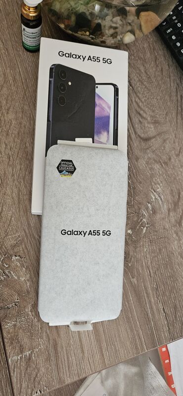 samsung galaxy young: Samsung Galaxy A55, 256 GB, rəng - Qara, Zəmanət, Sensor, Barmaq izi