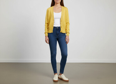 Kardigany: Cardigan, Kardigan damski, rozmiar M
