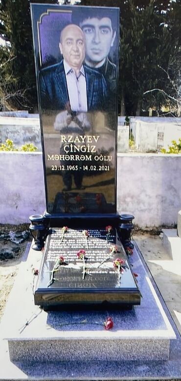 Başqa xidmətlər: *`Qəbir,AbidəDAŞLARI İŞLƏRİNİN görülməsi — 10