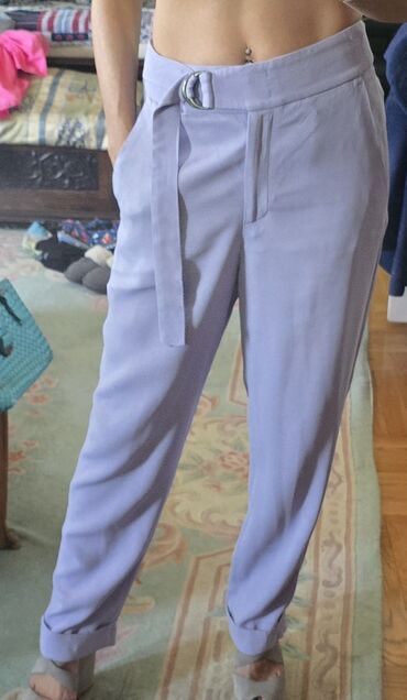 Pantalone: M (EU 38), Normalan struk, Ravne nogavice — 8