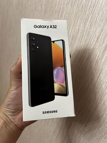 samsung gt duos: Samsung Galaxy A32, Б/у, 64 ГБ, цвет - Серый, 1 SIM