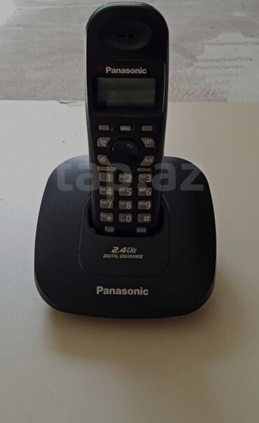 işlenmiş notebooklar: Стационарный телефон Panasonic, Беспроводной, Б/у, Самовывоз