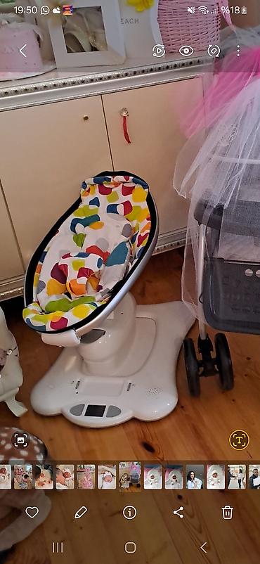 Beşiklər: MamaRoo tipli elektrikli beşik/uşaq yelləncəyi - Multifunksional — 1