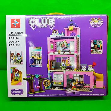 club: Конструктор домик для кукол Friends Club из 852 деталей в — 4
