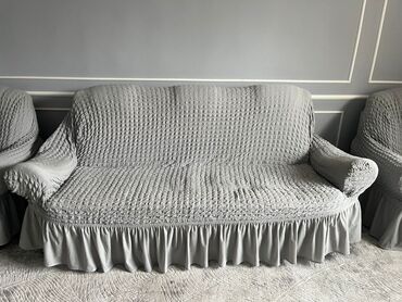 Комплекты мягкой мебели: Комплект мягкой мебели, Б/у, Самовывоз, цвет - Коричневый — 4