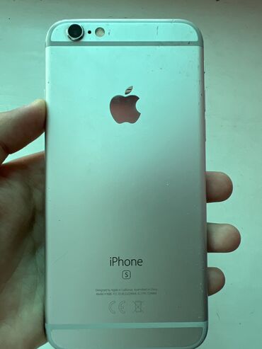 оперативная память ddr: IPhone 6s, Колдонулган, 64 ГБ, Күмүш, 80 %