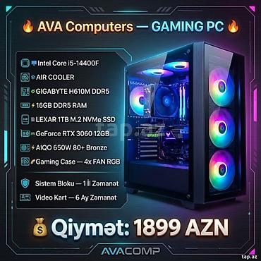 🔥 **AVA Computers — GAMING PC** 🔥 🖥️ **Intel Core i5-14400F** ❄️