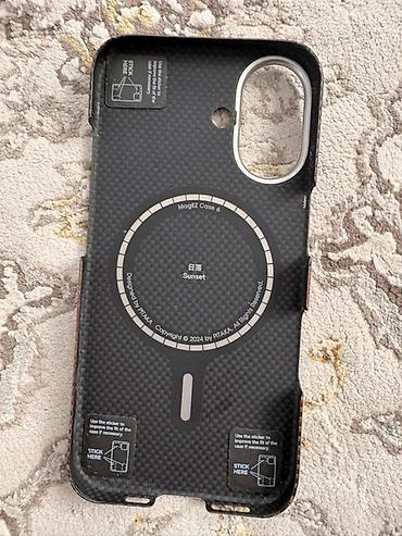 iphone cs: IPhone 16, Б/у, Синий, 98 % — 3