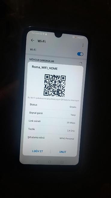 lian li: Honor 10 Lite, 64 GB, rəng - Mavi, Barmaq izi — 6