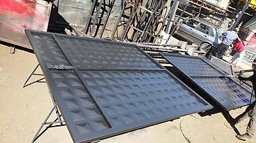 Распашные ворота: Металлические, Механические, Другой бренд, Для частного дома, Для склада, Для контейнера, Бронированные, Оптом, Новый, Бесплатная установка — 3