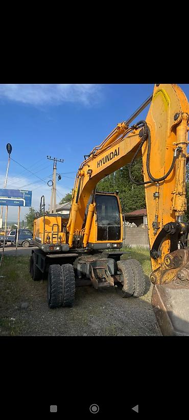 а21 s: Колёсный экскаватор Hyundai траншея катлован любой сложности ламаем — 3