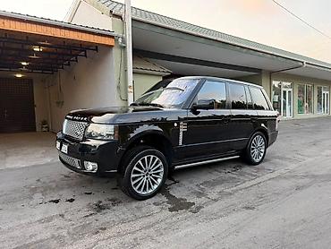 ag 07 sekilleri: Range Rover (L322) – qara rəng, tam ölçülü lüks SUV. Xüsusiyyətlər: - — 4