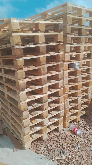 Palletlər, paddonlar: Taxta paletlər – anbar, logistika və istehsalat üçün - Material — 1