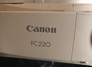 canon printer: Canon FC-220 stolüstü fotokopi aparatı Xüsusiyyətlər: - Kompakt — 1