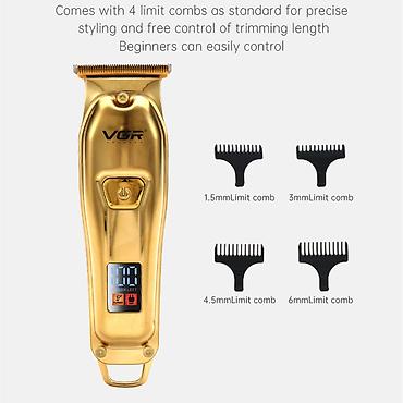 kompute: Trimmer VGR 965 - 6500RPM / 2 Sürətli / 600mAh / 120 Dəqiqə / — 5
