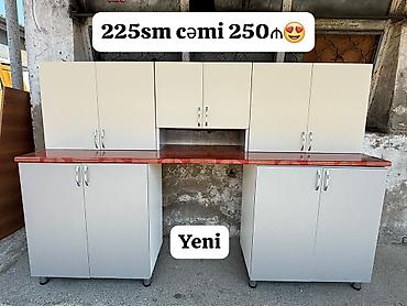 *250₼ YENİ Metbex mebeli SATILIR*‼️ Hazır əldədir Olcusu 225sm lalafo.az -da *250₼ YENİ Metbex mebeli SATILIR*‼️ Hazır əldədir Olcusu 225sm