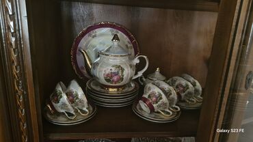 Mətbəx aksesuarları: Çay dəsti, Farfor