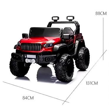 Dečiji električni automobili: Dvosed Džip na akumulator Delfino SPEED 800 4x4 – Beli Šifra — 8