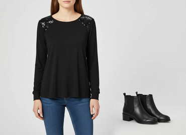 bluzki dopasowane eleganckie: F&F, Women's blouse, size L