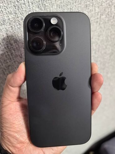 часы sim card: IPhone 16 Pro, Б/у, 128 ГБ, Black Titanium, 92 %