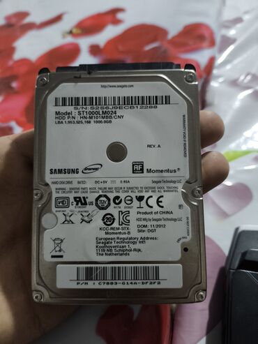 купить батарею для ноутбука самсунг: Маалымат алып жүрүүчү, Samsung, HDD, 1 ТБ, 2.5", Ноутбук үчүн