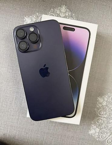 ipone 14 pro max: IPhone 14 Pro Max, Б/у, 1 ТБ, Deep Purple, Кабель, 85 % — 4