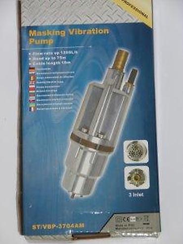 Ostali alati i mašine: Straus Austria potapajuća vibraciona pumpa ST/VBP-3704AM - Tip — 9