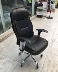 Ofis və oyun kresloları: Yeni, Təkərli, Qolları tənzimlənir, Dəri — 10