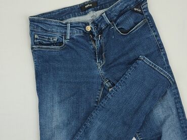 jeansy damskie ze ściągaczami: Jeans, M (EU 38), condition - Good