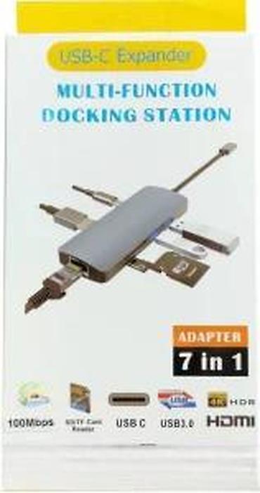 Doking stanice: USB-C multifunkcionalni hub/dok – sve u jednom proširenje priključaka — 16