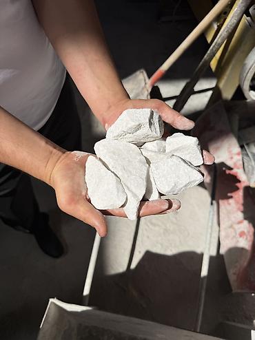 Мраморная крошка: Мраморная крошка, Белый, Ландшафтная, В тоннах — 21